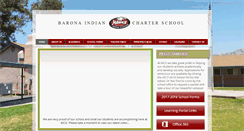 Desktop Screenshot of baronaindiancharterschool.com